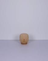 Globo Rotan vloerlampMirena 27cm hoog - 15367T - thumbnail