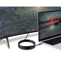 Renkforce DisplayPort AV aansluitkabel [1x DisplayPort-stekker - 1x USB-C™ stekker] 1,00 m zwart - thumbnail