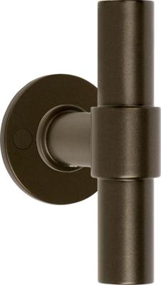 Formani Piet Boon ONE PBT100V massieve voordeurknop vast op rozet - brons