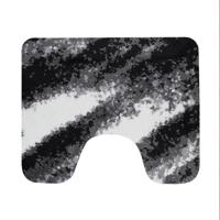 Dutch House Fréjus toiletmat 60x50cm zwart - thumbnail