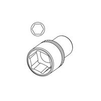 KS Tools 9171227 9171227 Verwisselbare kop 27 mm - thumbnail