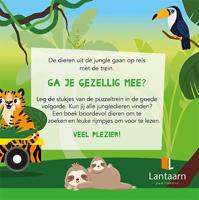 Puzzeltrein en Voorleesboek Jungle - thumbnail