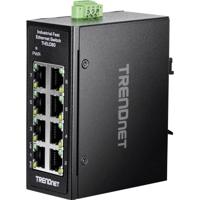 TRENDnet TI-ELC80 8-poorts Ethernet Mini Switch Industriële DIN-rail - thumbnail