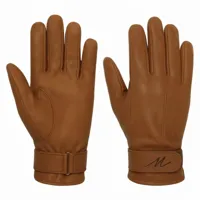 Mondoni Menhandschoenen bruin maat:l - thumbnail