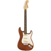 Fender American Performer Timber Stratocaster Mocha elektrische gitaar met deluxe gigbag - thumbnail