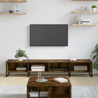TV-kast Rook Eik 170,5 x 36 x 30,5 cm Bewerkt hout TV-kast Rook Eik 170,5 x 36 x 30,5 cm Bewerkt hout