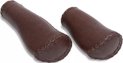 Selle Orient lederen handvatten set bruin 130/92 mm