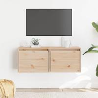 Wandkasten 2 st 45x30x35 cm massief grenenhout - thumbnail