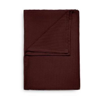 Heckett & Lane Heckett Lane wafeldeken port red