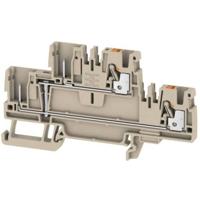 Weidmüller 1548140000 Doorgangsklem 2-etages 5.1 mm Spanveer Grijs 50 stuk(s) - thumbnail