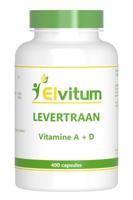 Elvitum Levertraan A D3 400 Capsules - thumbnail