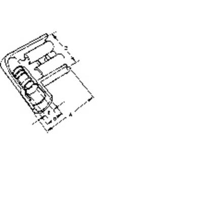Molex 19007-0030 Platte stekker (female) 1 stuk(s) Tape on Full reel