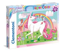 Clementoni puzzel eenhoorn, 104st. - thumbnail