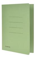 Class&apos;ex dossiermap, 3 kleppen ft 18,2 x 22,5 cm (voor ft schrift), groen - thumbnail