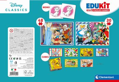 Clementoni edukit classics 4in1 - thumbnail