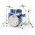 Pearl Export EXX725NBR/C863 Midnight Blue 5d. drumstel met hardware en bekkenset (rock)