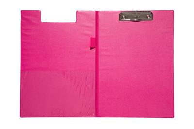 Klembordmap maul a4 staand penlus pvc neon roze | 12 stuks