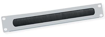 VALUE 19 Kabel doorvoerstrook 2 HE met borstel, grijs