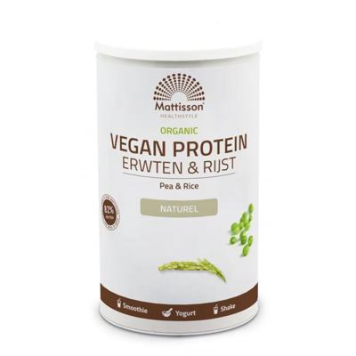 Biologische Vegan Protein Erwten & Rijst
