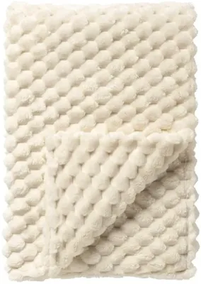 Plaid Vivian 150x200 cm Snow White GRS