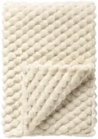 Plaid Vivian 150x200 cm Snow White GRS - thumbnail