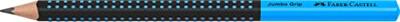 Faber Castell Grafietpotlood Jumbo Grip - Zwart/Blauw