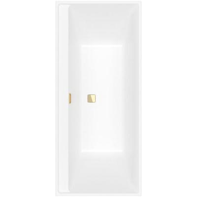 Villeroy & Boch Collaro ligbad met 2 ligzijdes 170x75x63cm stone white acryl