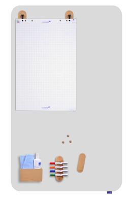 Whiteboard papierhaak Legamaster hout 2 stuks Whiteboard papierhaak Legamaster hout 2 stuks