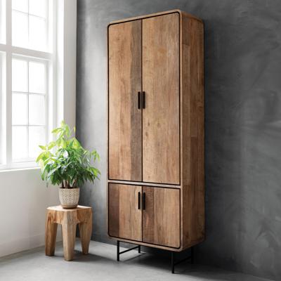 DTP Home Opbergkast 'Evo' Teakhout, 220 x 80cm DTP Home Opbergkast 'Evo' Teakhout, 220 x 80cm
