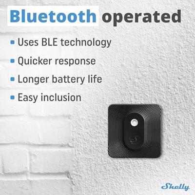 Shelly Shelly BLU H&T Black Temperatuursensor en luchtvochtigheidssensor Bluetooth Shelly Shelly BLU H&T Black Temperatuursensor en luchtvochtigheidssensor Bluetooth