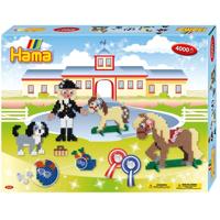 Hama Strijkkralen Paardenrijsschool 4000 Stuks Multicolor/Glitter - thumbnail