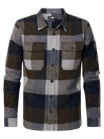 Petrol Industries Heren Twill Overhemd Desert Palm - S - thumbnail