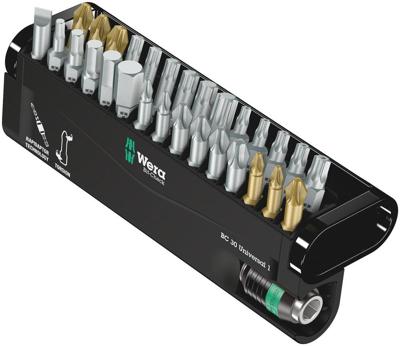 Wera BC Universal/30 Bit-Check 05056440001 Bitset 30-delig Plat, Kruiskop Phillips, Kruiskop Pozidriv, Inbus, Binnen-Torx, Torx BO Wera BC Universal/30 Bit-Check 05056440001 Bitset 30-delig Plat, Kruiskop Phillips, Kruiskop Pozidriv, Inbus, Binnen-Torx, Torx BO
