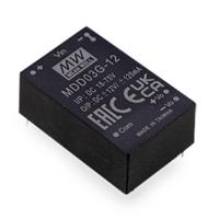MEAN WELL MDD03G-05 DC/DC-converter, print 300 mA 3 W Aantal uitgangen: 2 x Inhoud 1 stuk(s) - thumbnail