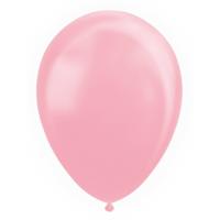 Globos Ballonnen pearl roze 30cm, 10st. - thumbnail