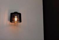 Shyne Muurlamp Zwart - thumbnail