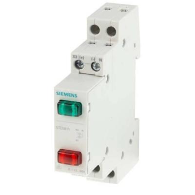 Verlichte druktoetsschakelaar Grijs Siemens 5TE5801