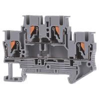 Phoenix Contact 3210567 Klem 2-etages 5.2 mm Snelaansluiting Grijs 1 stuk(s) - thumbnail