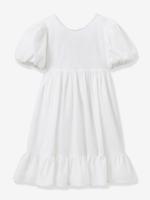 Jurk voor meisjes Charlie - Cortège Arabesque CYRILLUS ecru - thumbnail