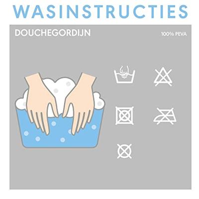 Douchegordijn Sealskin PEVA Clear 180x200 transparant Douchegordijn Sealskin PEVA Clear 180x200 transparant