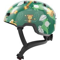 Abus helm skurb kid green jungle m 50-55cm - thumbnail