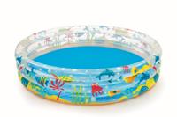Bestway Opblaasbaar Kinderzwembad 3 Ringen Transparant Zeeleven 152x30 cm +2 Jaar Tuin 51004 - thumbnail