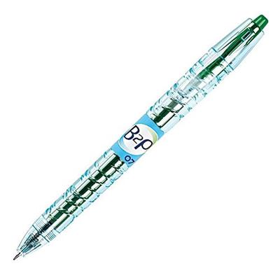 Pilot B2P gelroller, intrekbaar, medium punt, 0,4 mm, groen Pilot B2P gelroller, intrekbaar, medium punt, 0,4 mm, groen