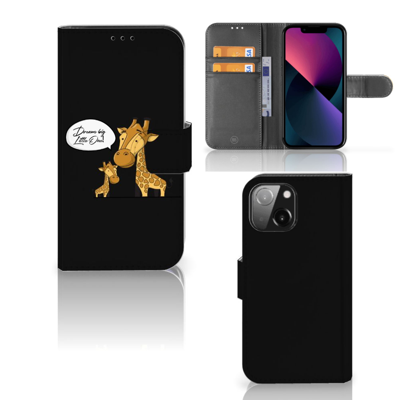 iPhone 13 Mini Leuk Hoesje Giraffe