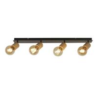 Searchlight Houten hanglampSpinny 5-lichts - 50211-4NA - thumbnail