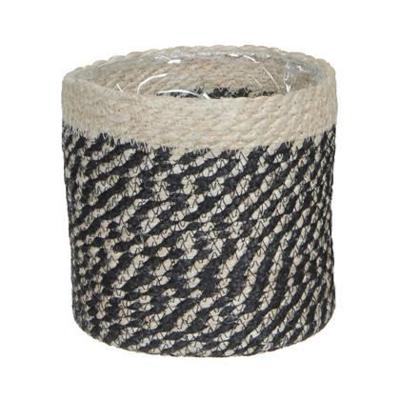 Mica mand bonaparte zwart 16 cm | 18 stuks