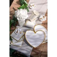 Santex Wit Gouden Tafelloper - thumbnail