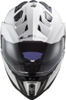 LS2 endurohelm "mx701 explorer massief". helmet mx701 explorer solid l white - thumbnail