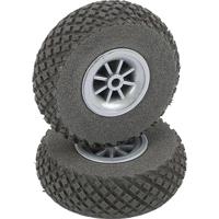 DU-BRO Schuimrubberen banden Met kunststofvelgen, Met profiel 70 mm 2 stuk(s) - thumbnail