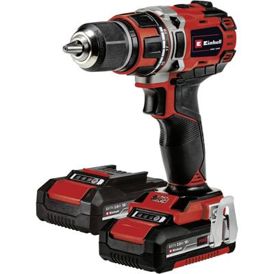 Einhell Professional TP-CD 18/50 Li BL (2x2,0Ah) 4513896 Accu-schroefboormachine 18 V 2 Ah Li-ion Incl. lader, Incl. 2 accus